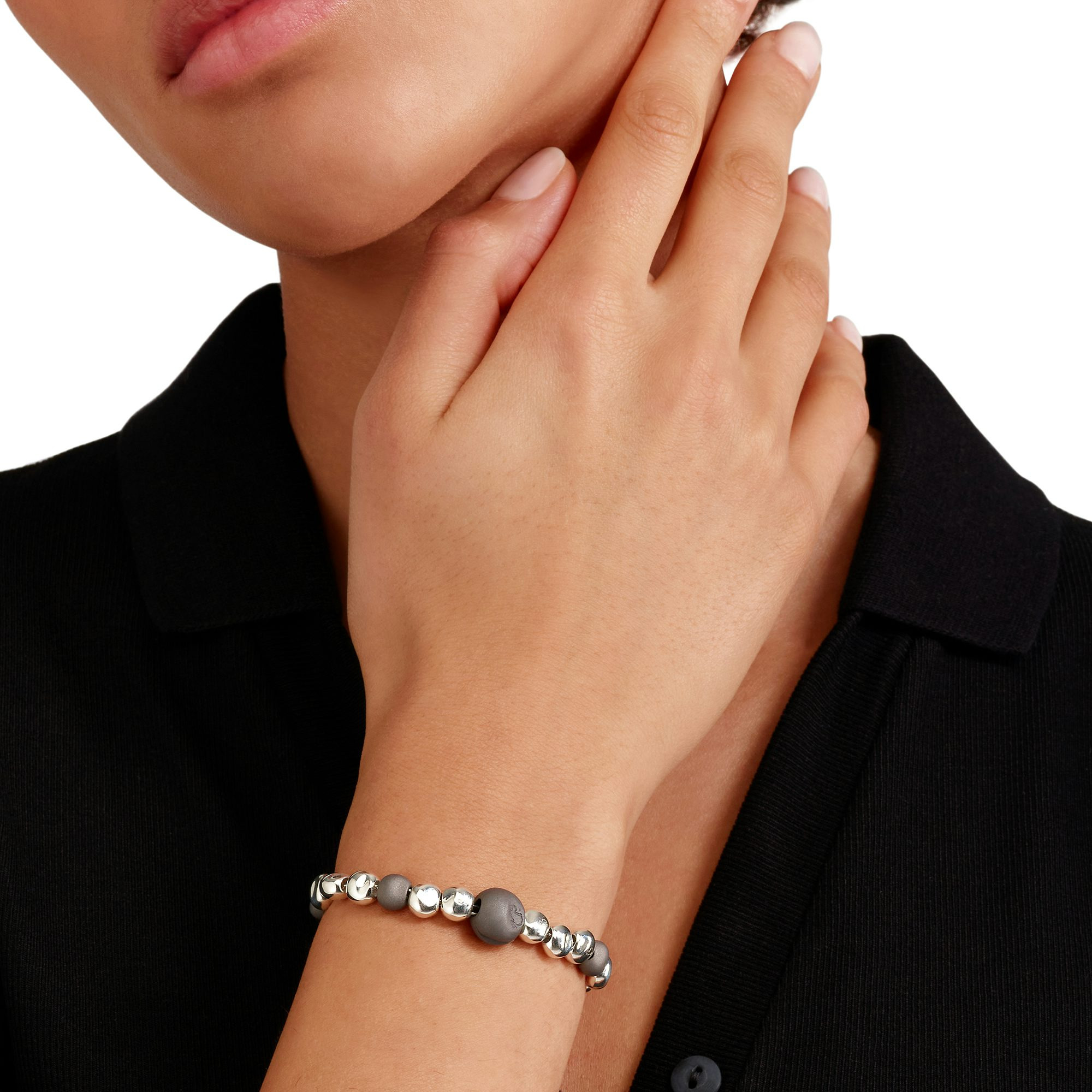 PEPITA BRACELET SILVER & TITANIUM - 3