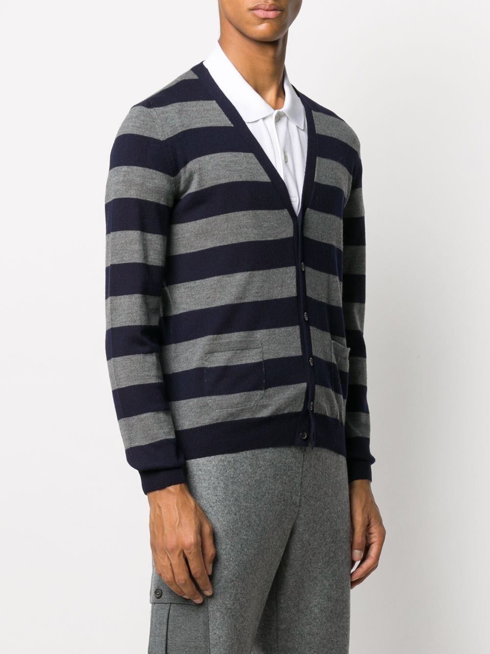 striped cardigan  - 3