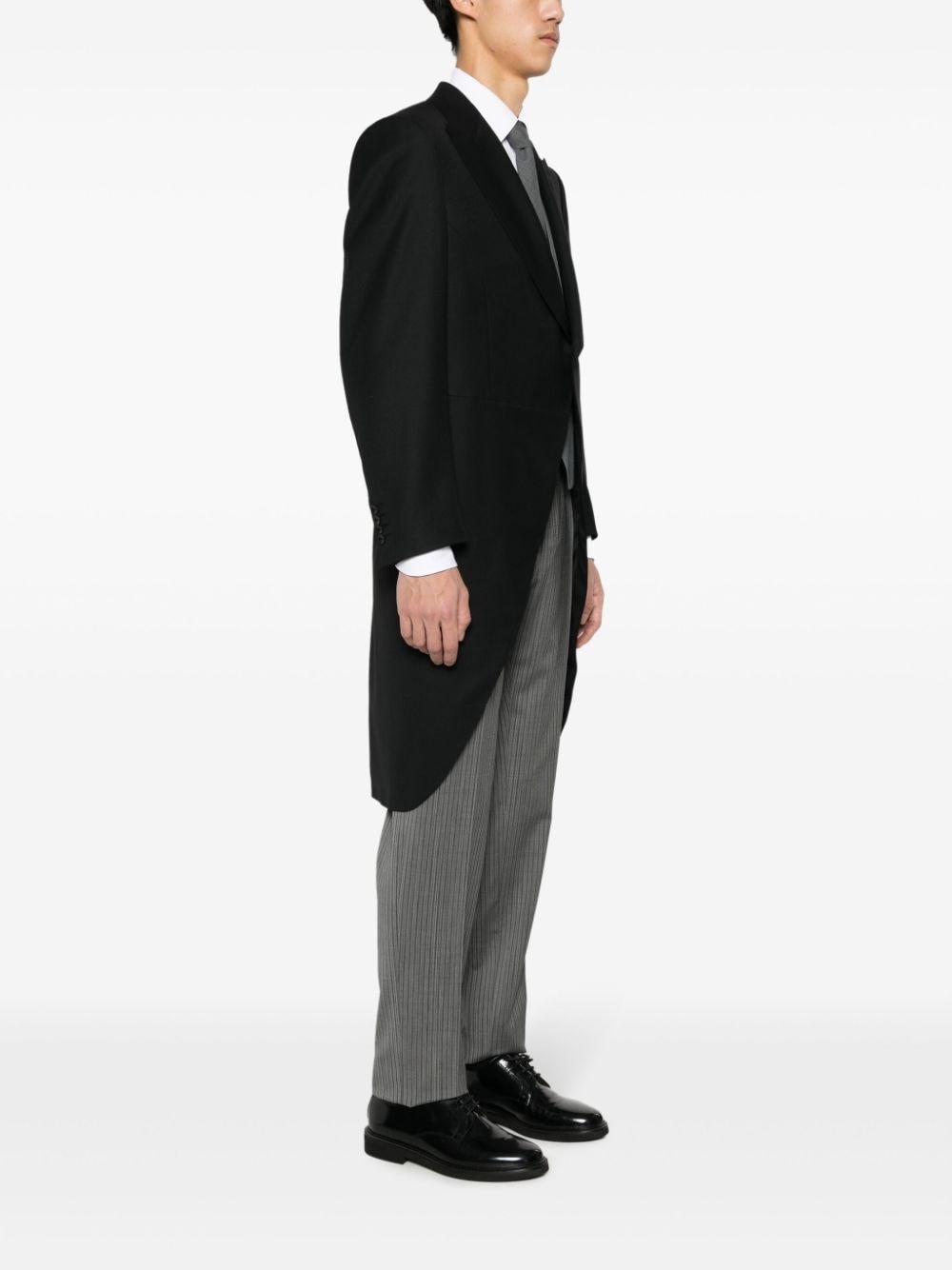 single-breasted wool suit - 3