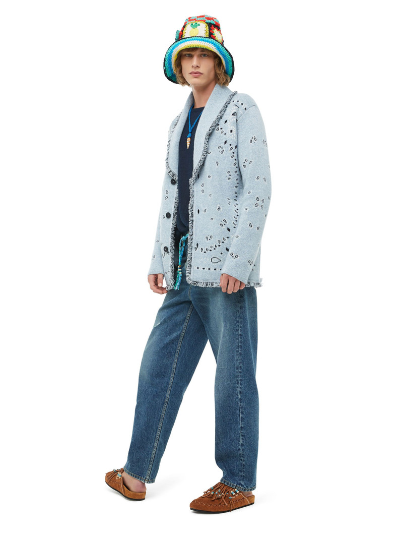 Bandana Jacquard Cardigan 3