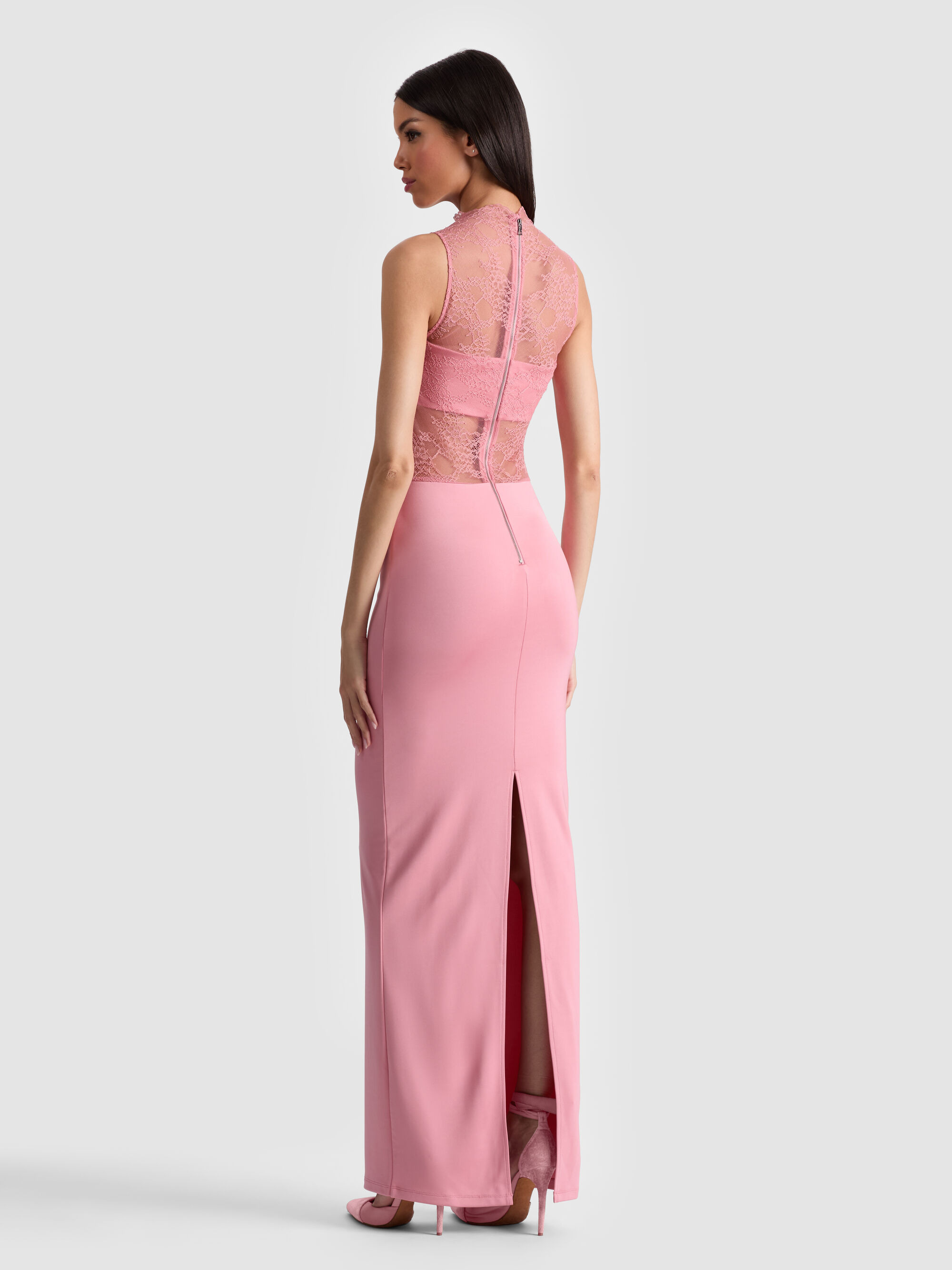 NICHOL LACE MAXI DRESS - 4