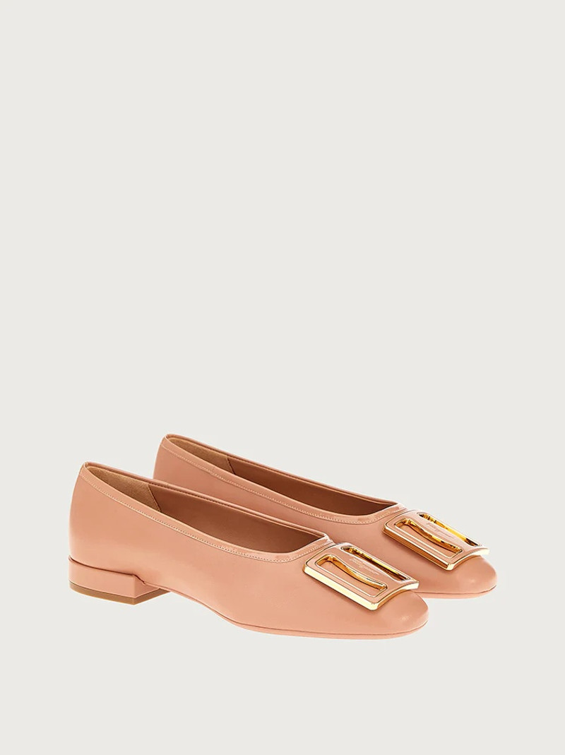 CHUNKY BUCKLE BALLET FLAT 2