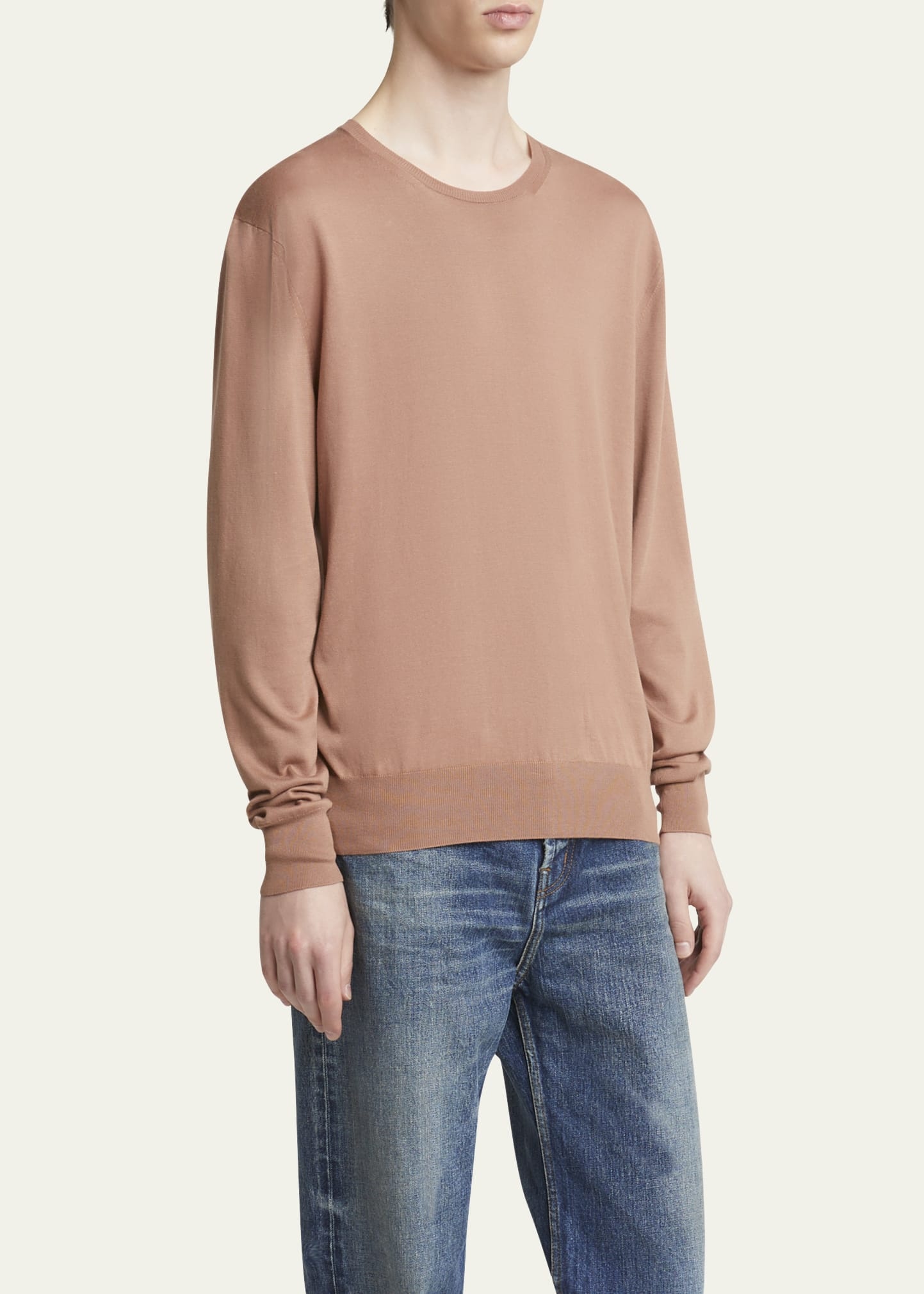 Men's Sea Island Fine-Gauge Sweater - 4