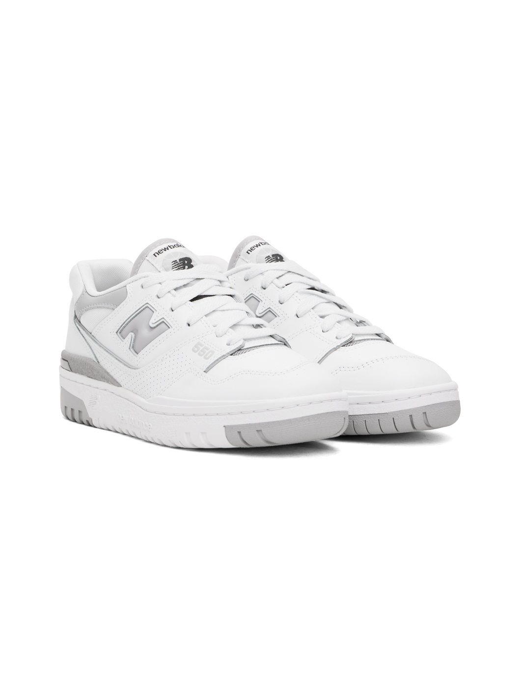 White 550 Sneakers - 4