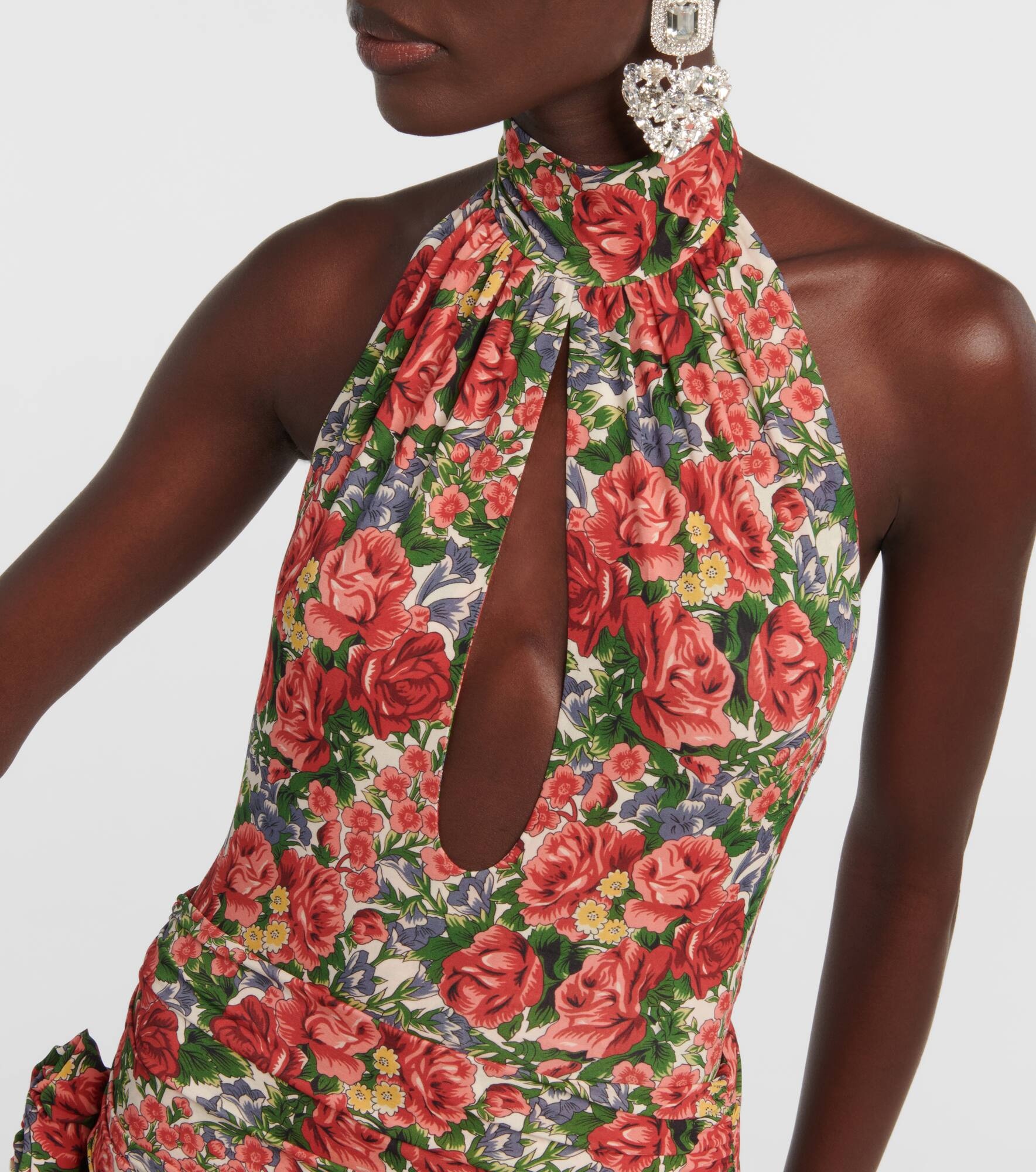 Floral halterneck top - 5