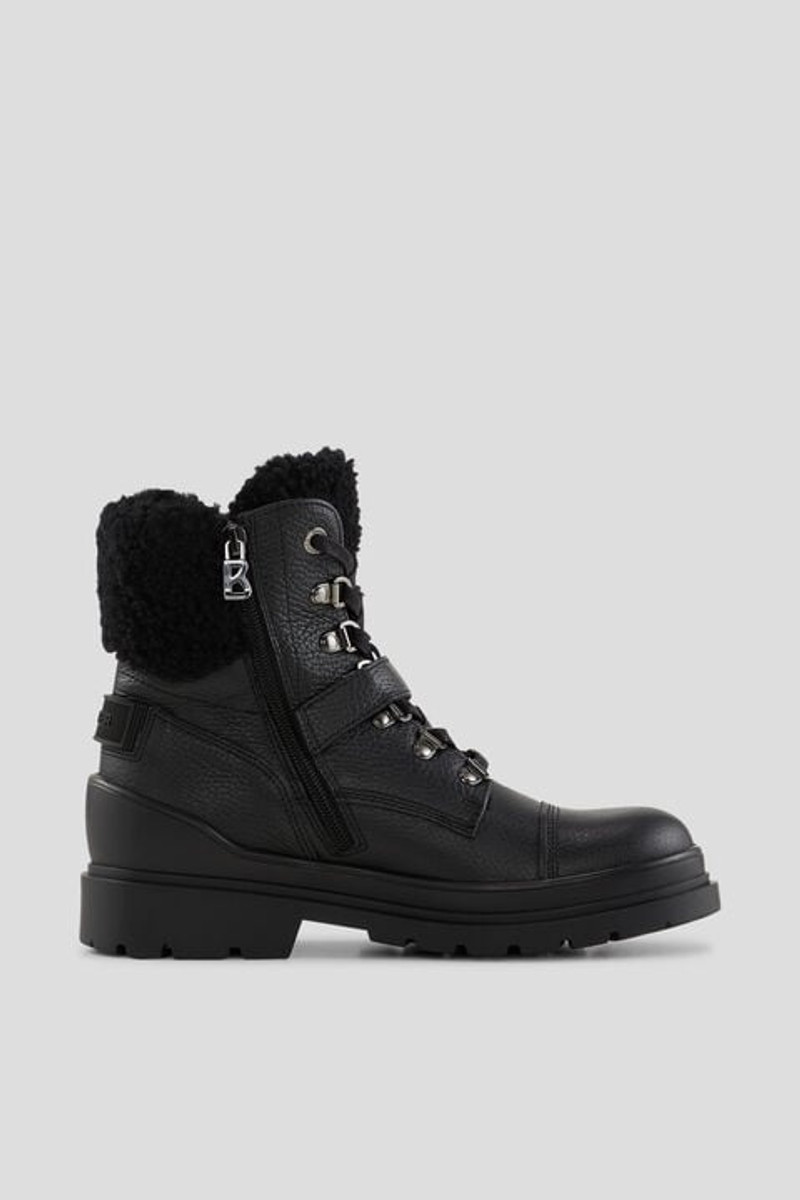 BOGNER St.Moritz ankle boots with spikes in Black outlook