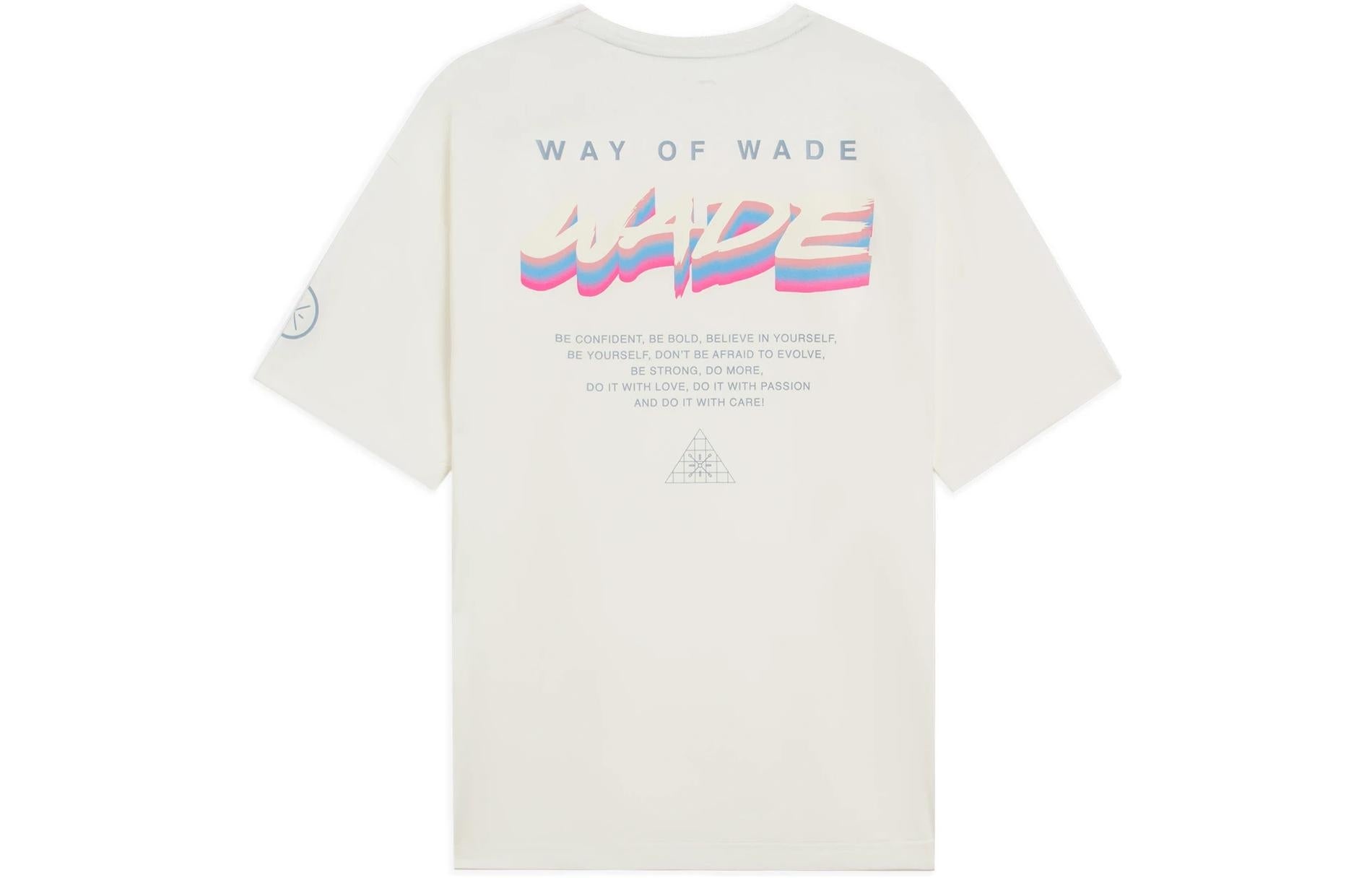 Li-Ning Way Of Wade Graphic T-shirt 'Creamy White' AHSS783-4 - 2