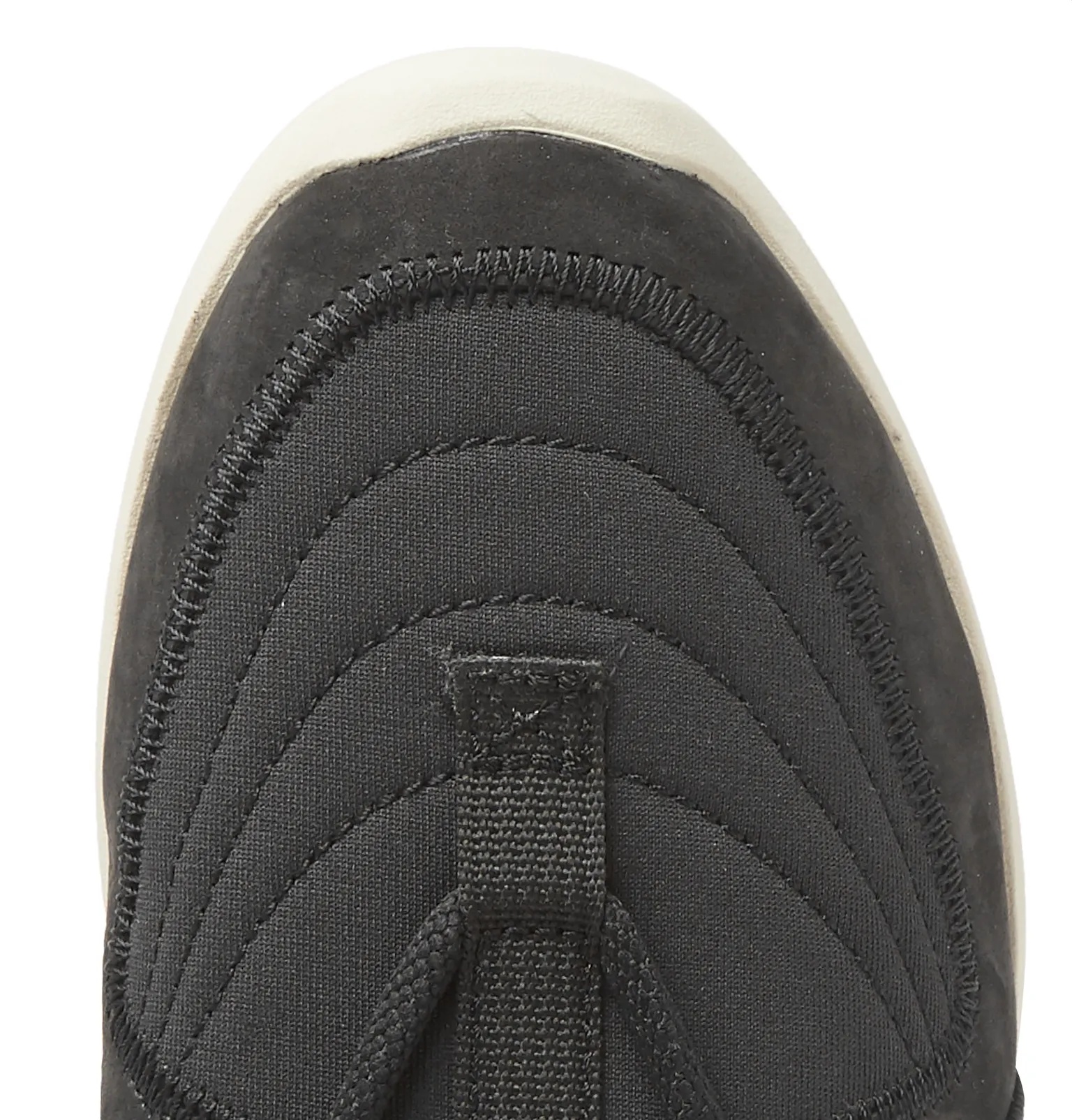 + Fear of God 1 Air Raid Suede and Webbing High-Top Sneakers - 7
