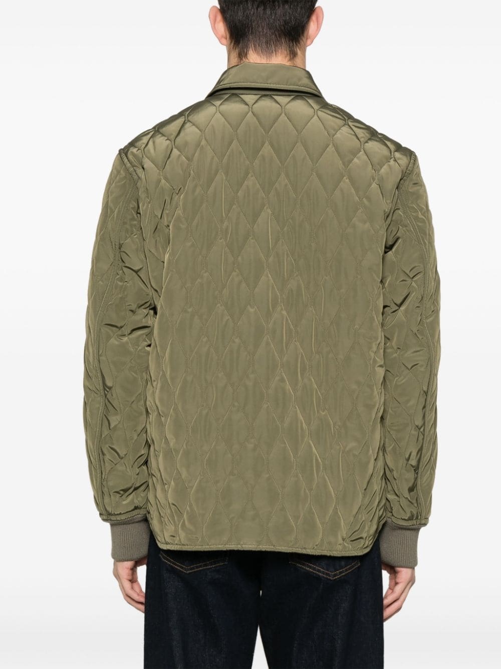 padded quilted jacket - 4