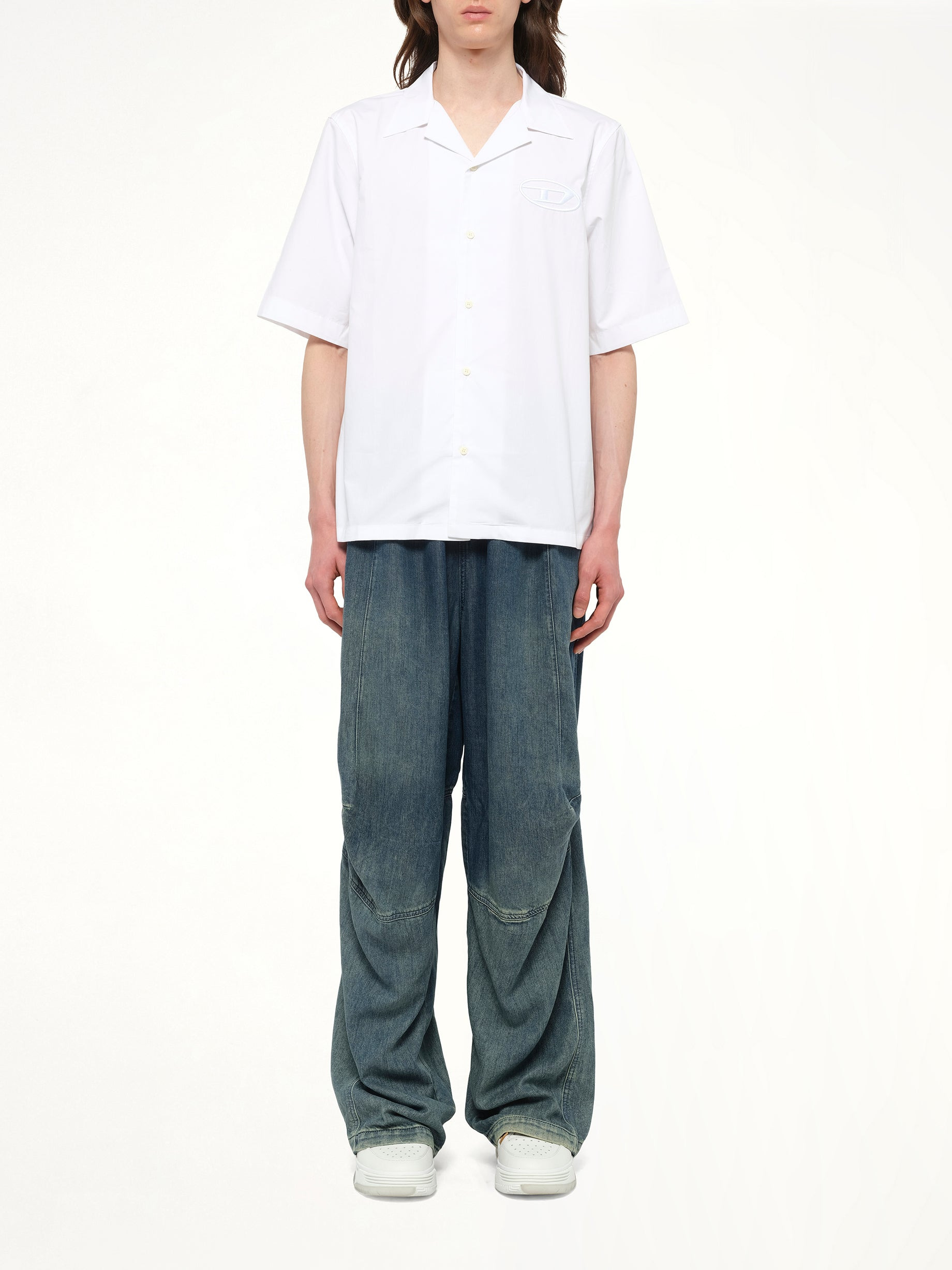 S-MAC-PCAL Short Sleeve Shirt in White - 7