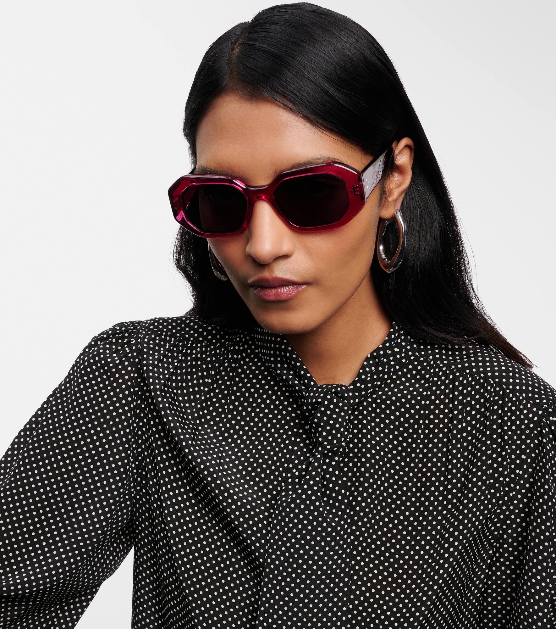 Bold 3 Dots oval sunglasses - 5