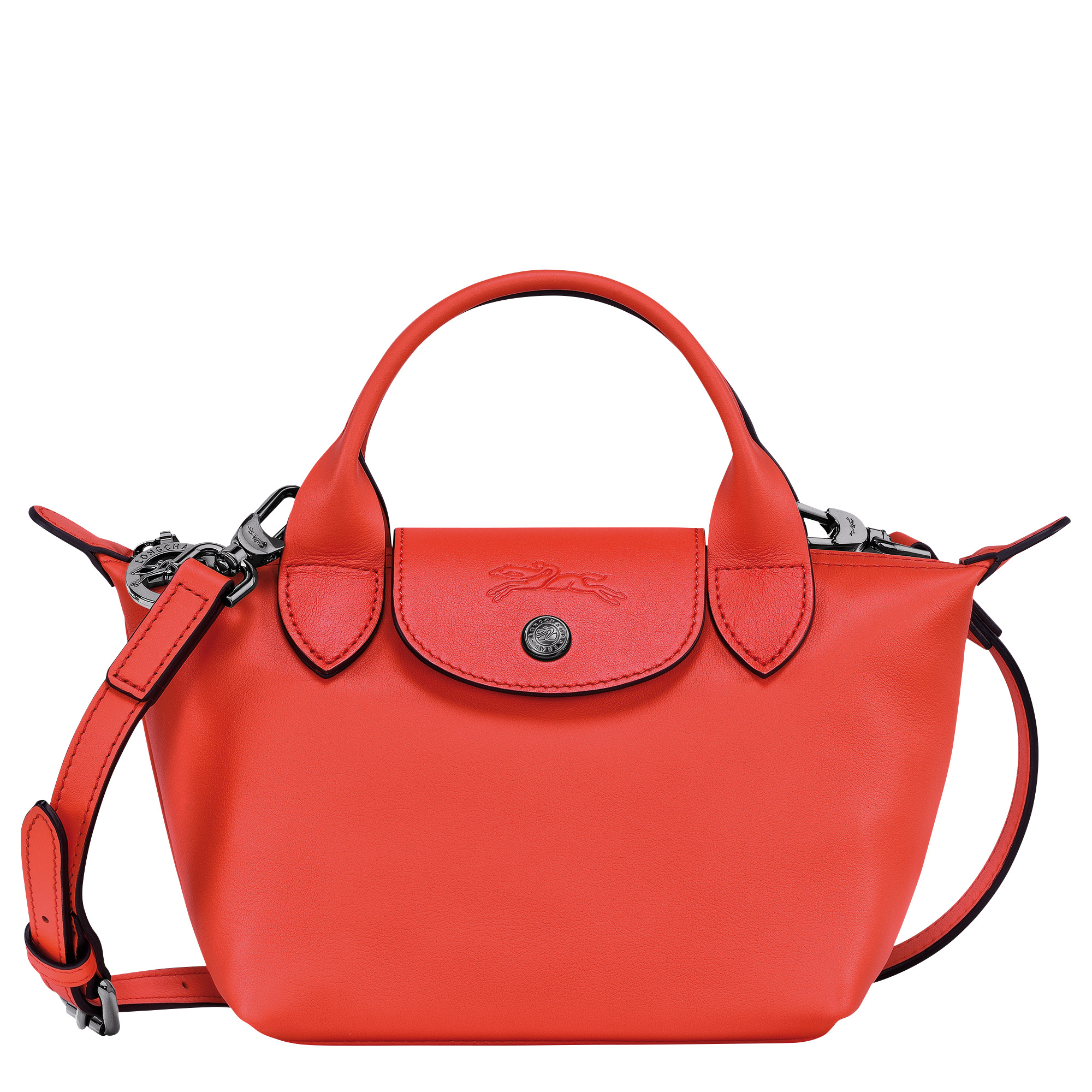 Le Pliage Collection XS Handbag Pink/Orange - Canvas (L1500HDC598) in 2023