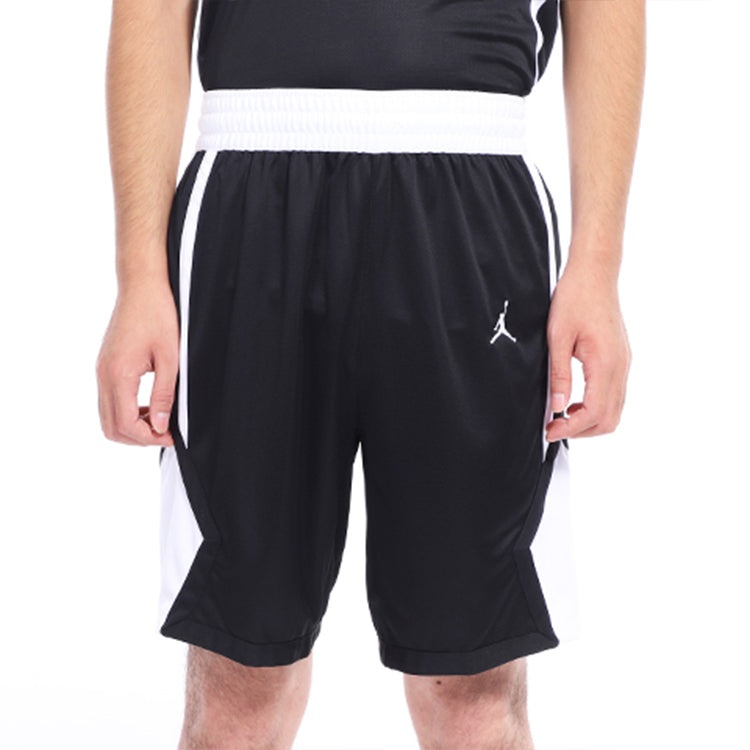 Air Jordan Breathable Basketball Shorts Men's Black And White AR4322-012 - 4