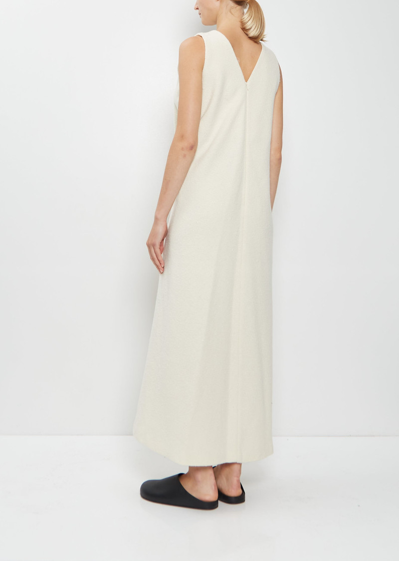 AURALEE Homespun Tweed Drape Dress outlook