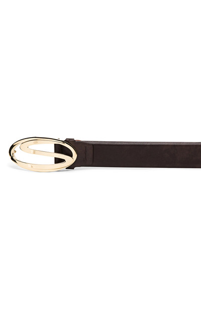 Santoni Polished Leather Belt outlook