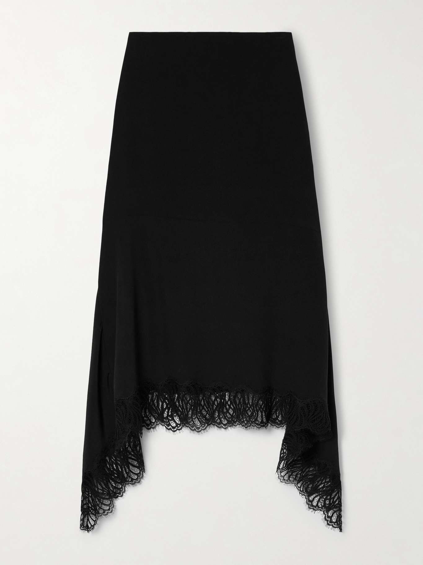 【Stella McCartney】 Chain-trimmedミディスカート Stella McCartney】 Chain-trimmedミディスカート Women Black