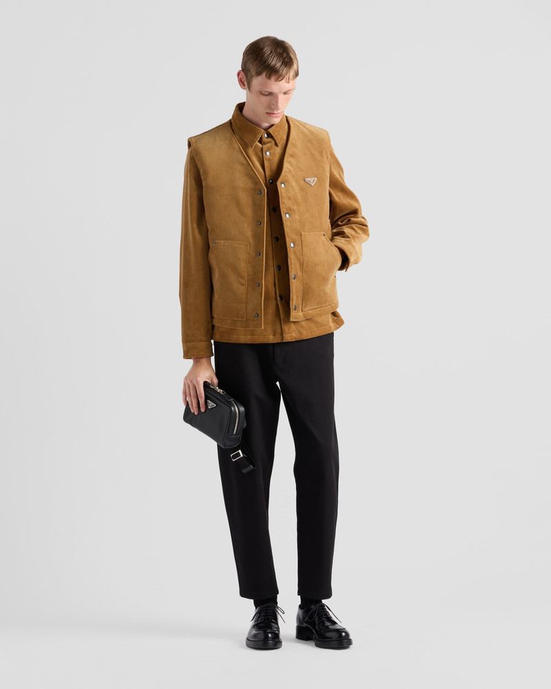 Prada Corduroy shirt outlook