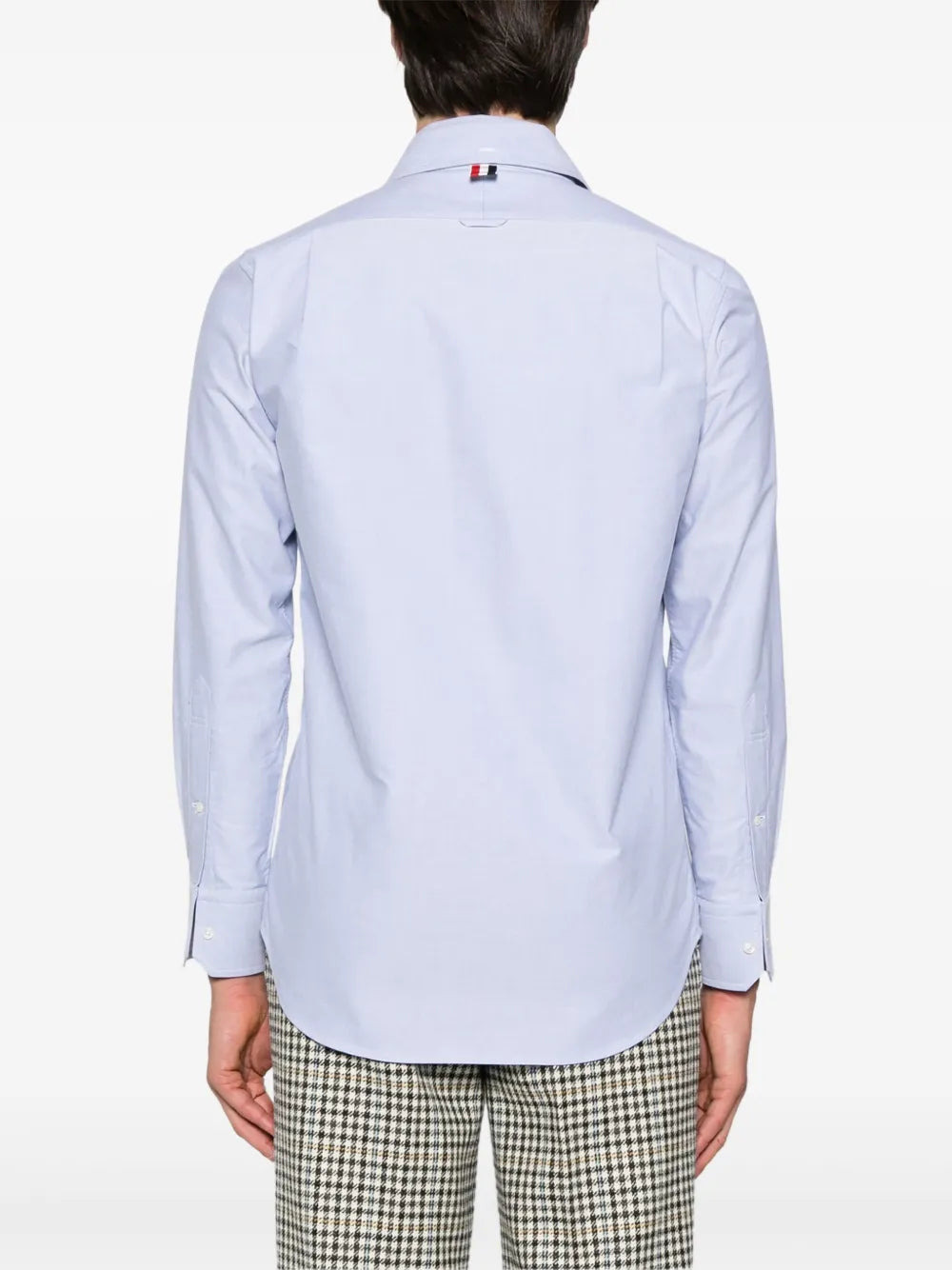 Goose Scenic Satin Stitch Oxford Shirt Men - 4