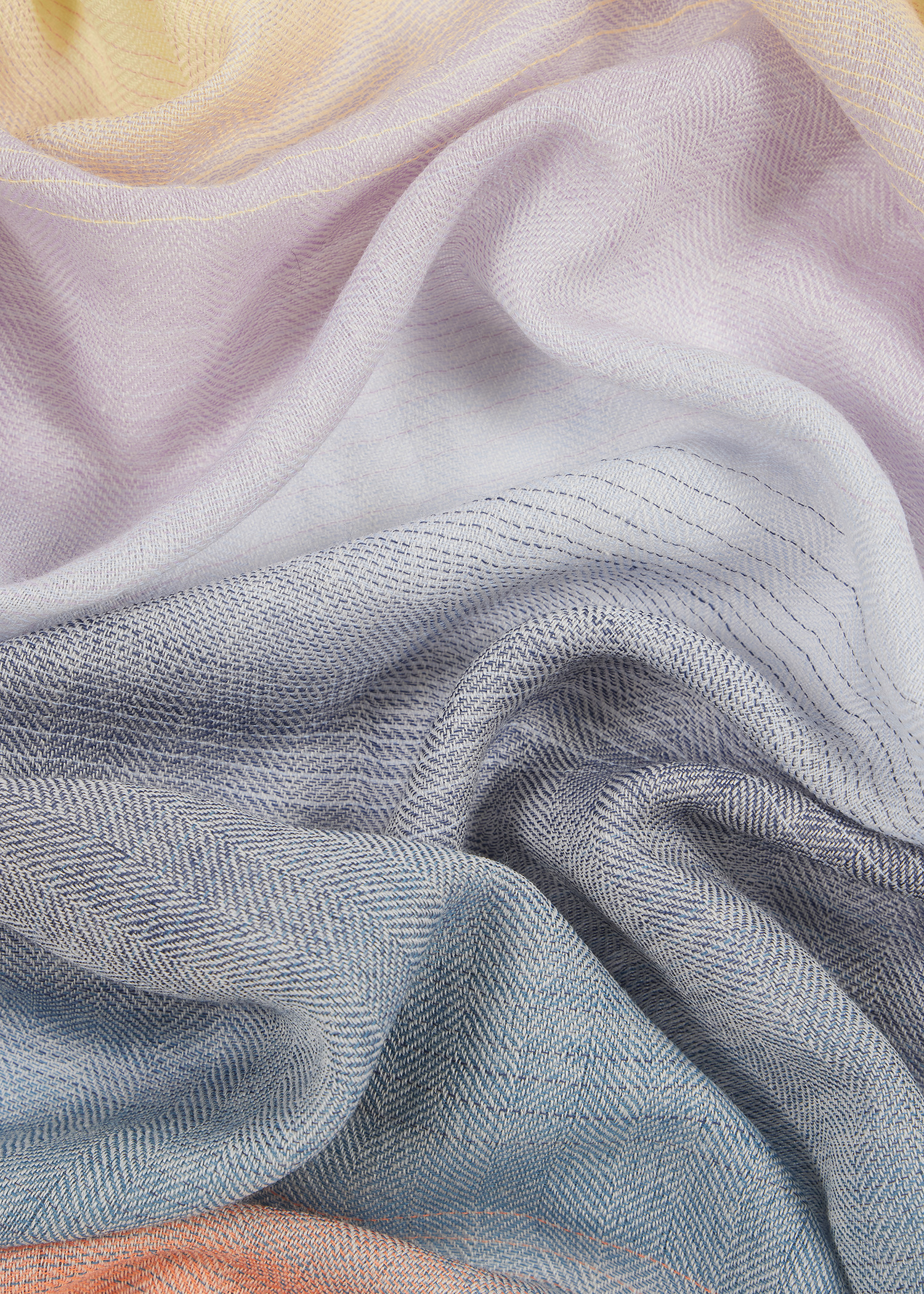 Watercolour Stripe Scarf - 3