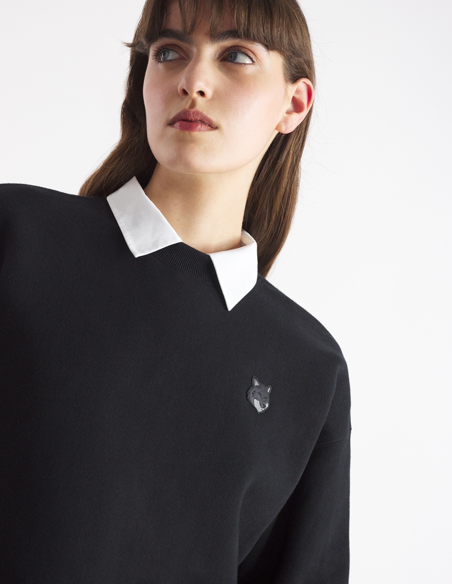 BOLD FOX HEAD PATCH COMFORT SWEATSHIRT - 4