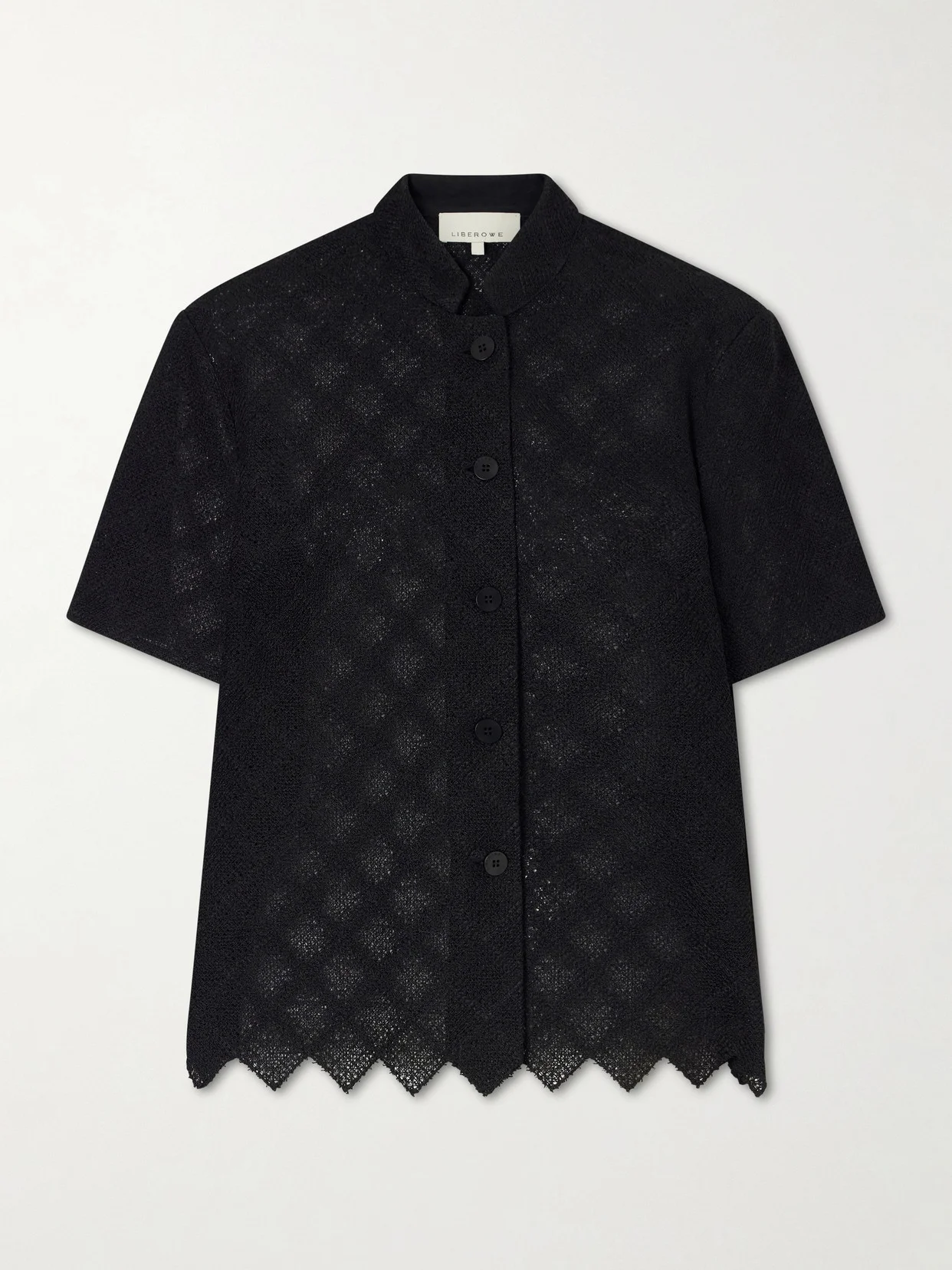 Harper Crocheted Shirt - 1