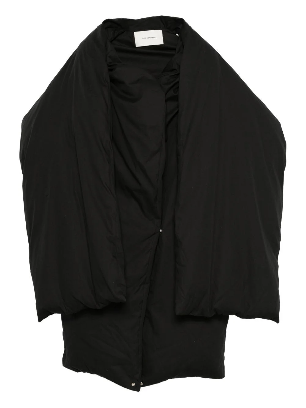 Doona scarf-detail padded coat - 1