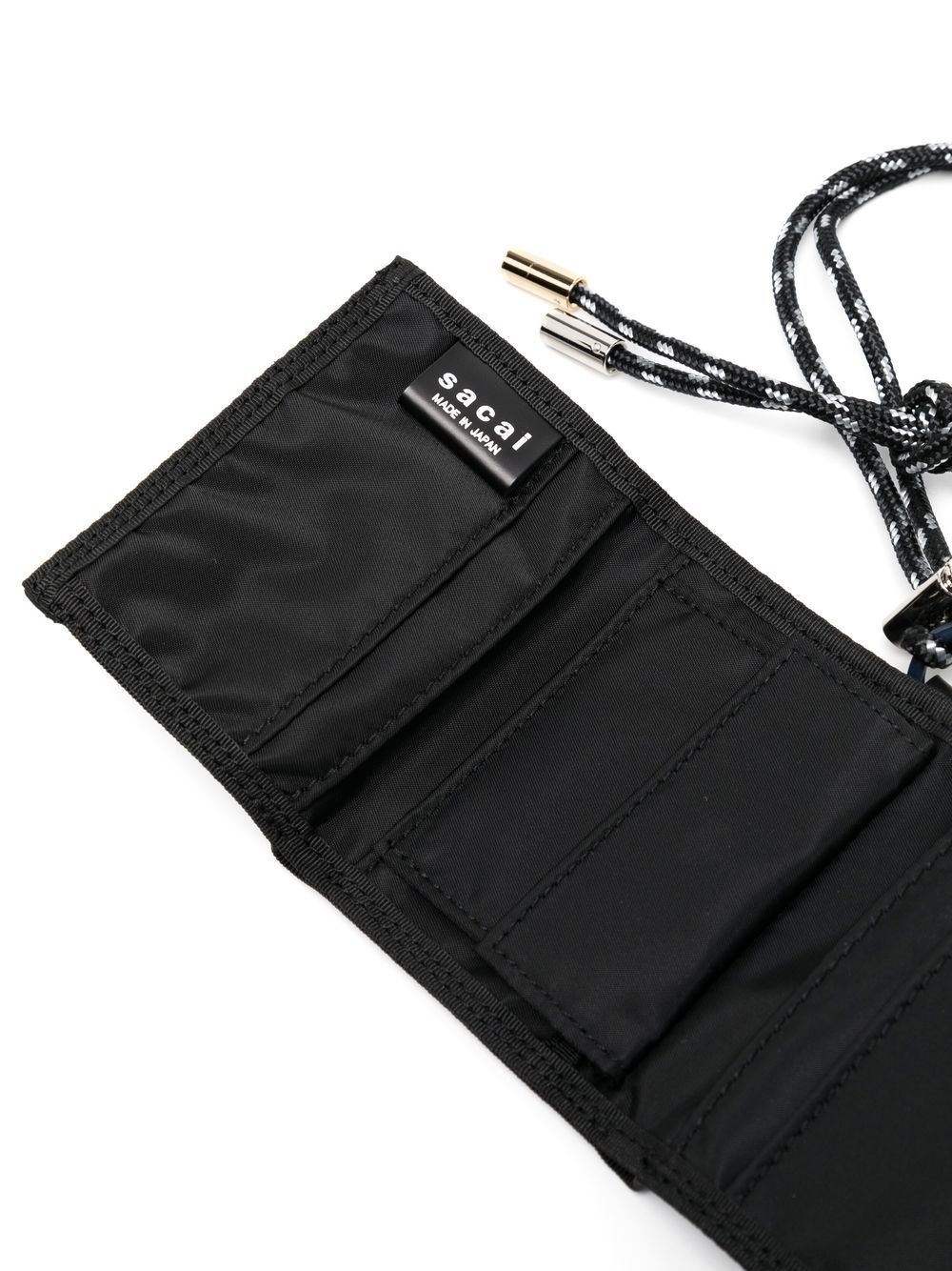 tri-fold wallet with strap - 2