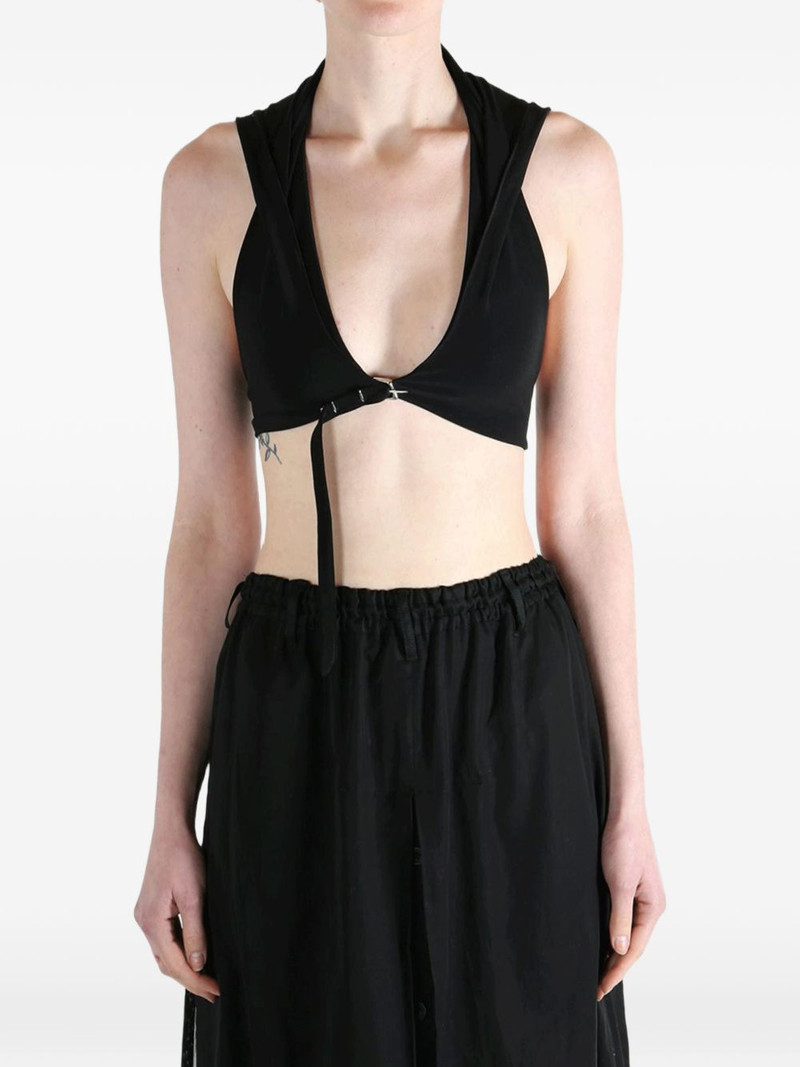 GRACE LING hooded halter top outlook