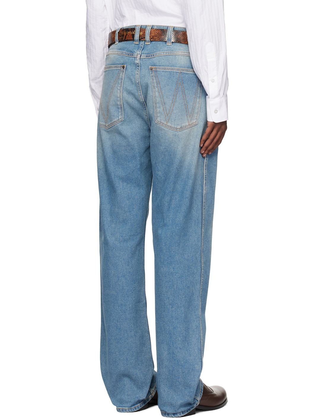 Blue Baggy Jeans - 3