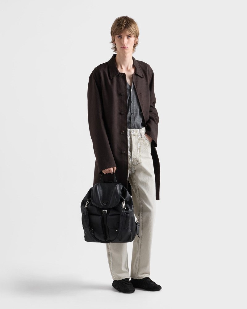 Prada Leather backpack outlook