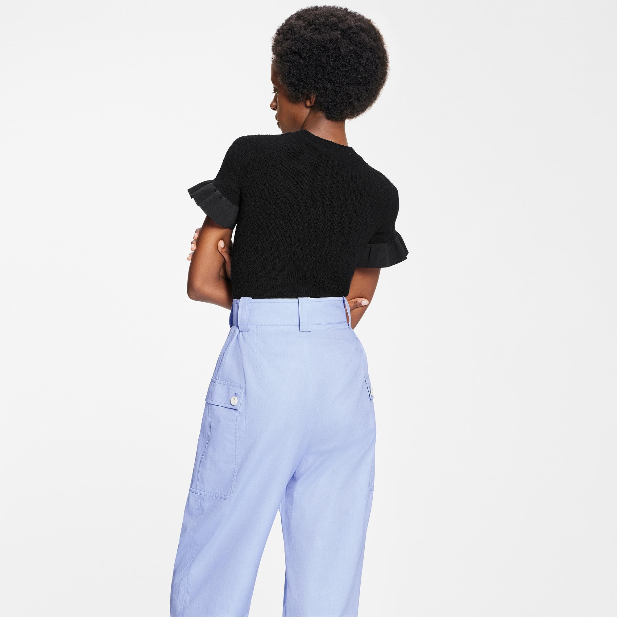 Sporty Tailored Carrot Pants - 5
