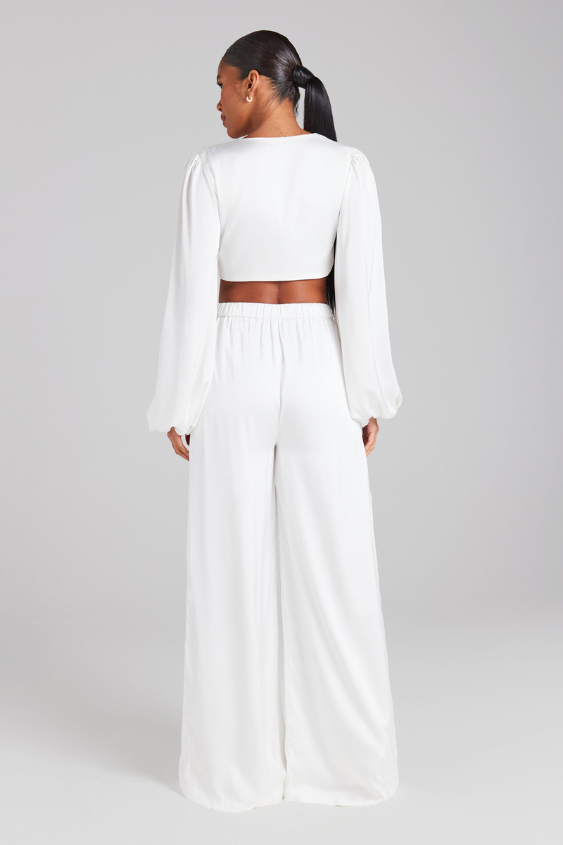 NADINE MERABI Daniella White Pants outlook