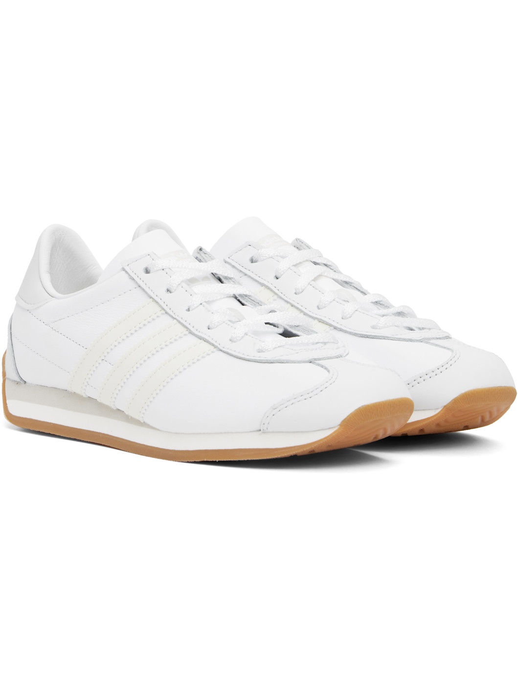 White & Off-White Country OG Sneakers - 4