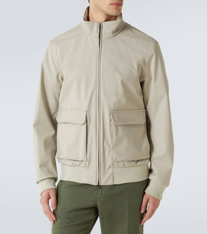 Layered virgin wool blouson 3