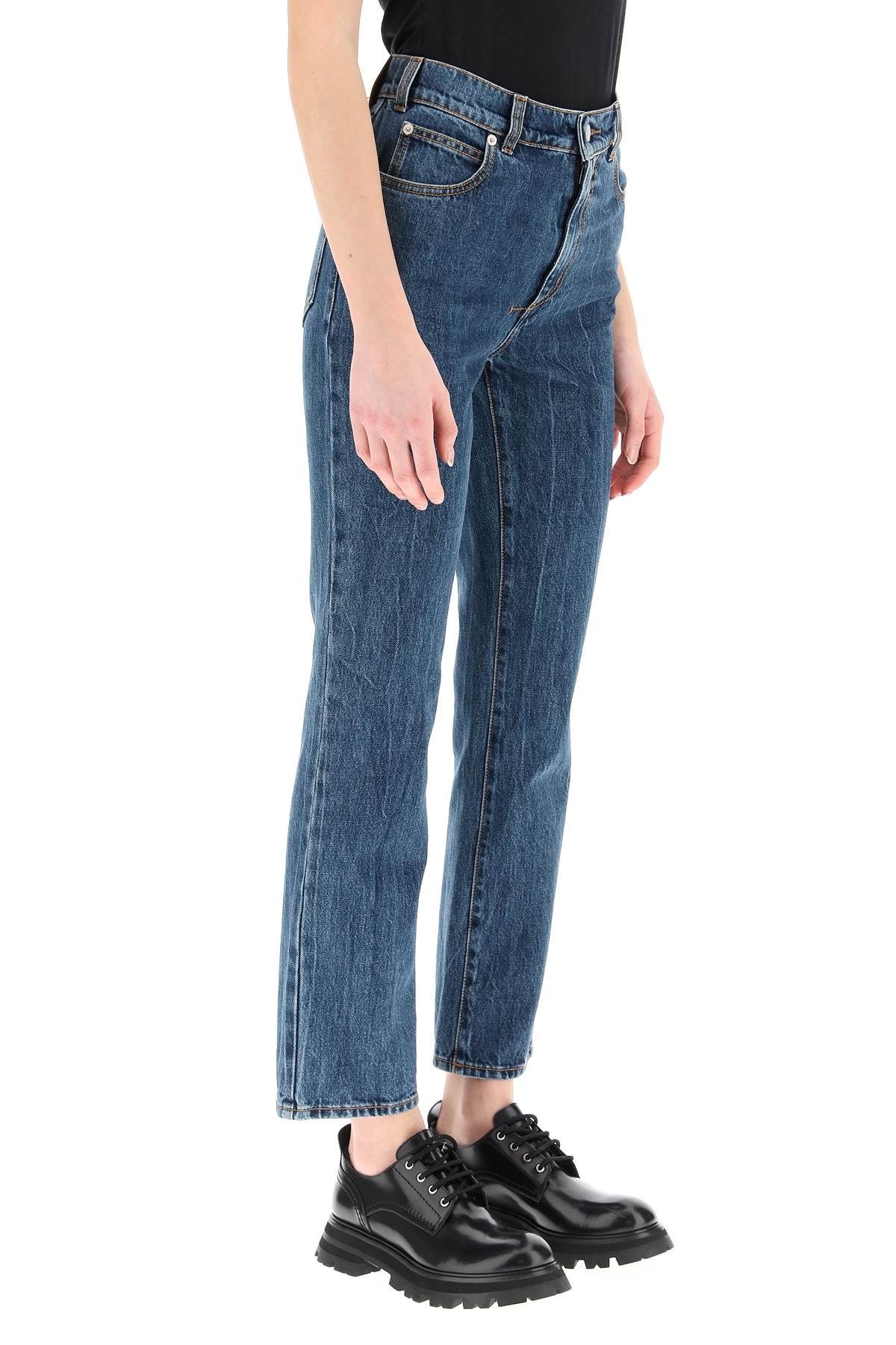 BOYFRIEND SLIM MEDIUM WASH JEANS - 3