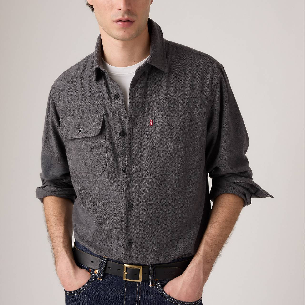 LONG-SLEEVE AUBURN WORKER SHIRT - 5
