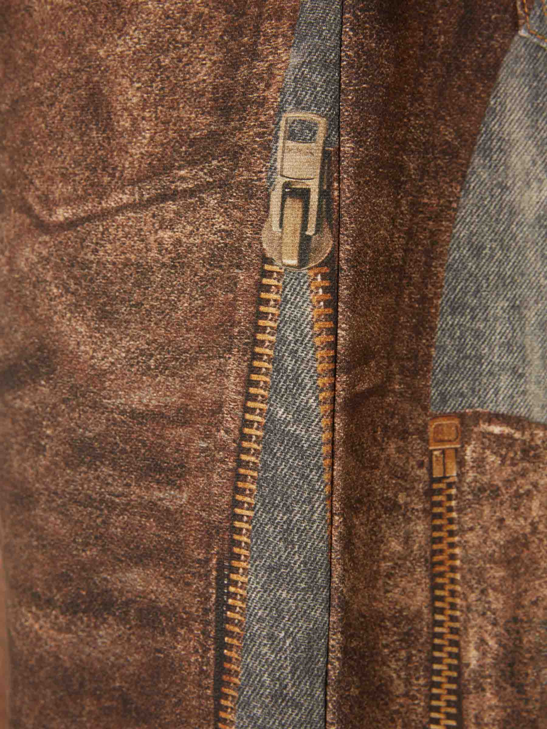 WIDE JEANS TROMPE-L'ŒIL - 5