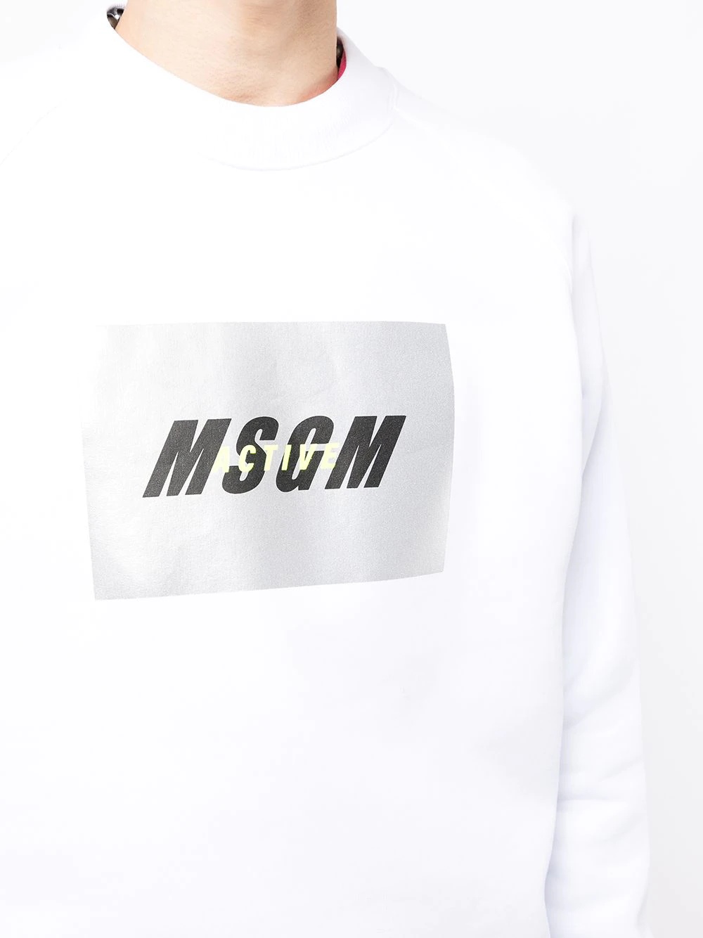 logo print sweatshirt - 5