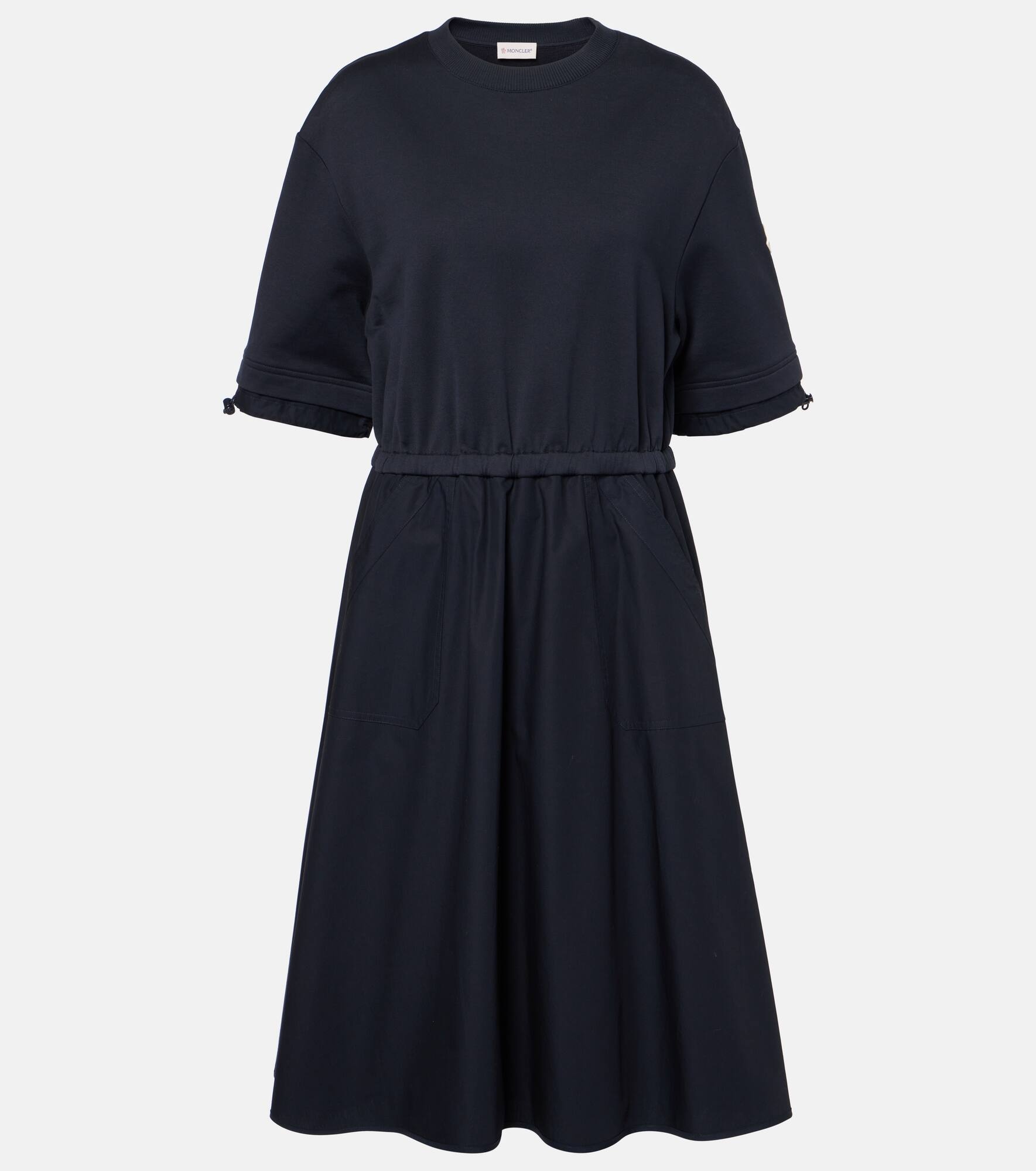 Cotton midi dress - 1