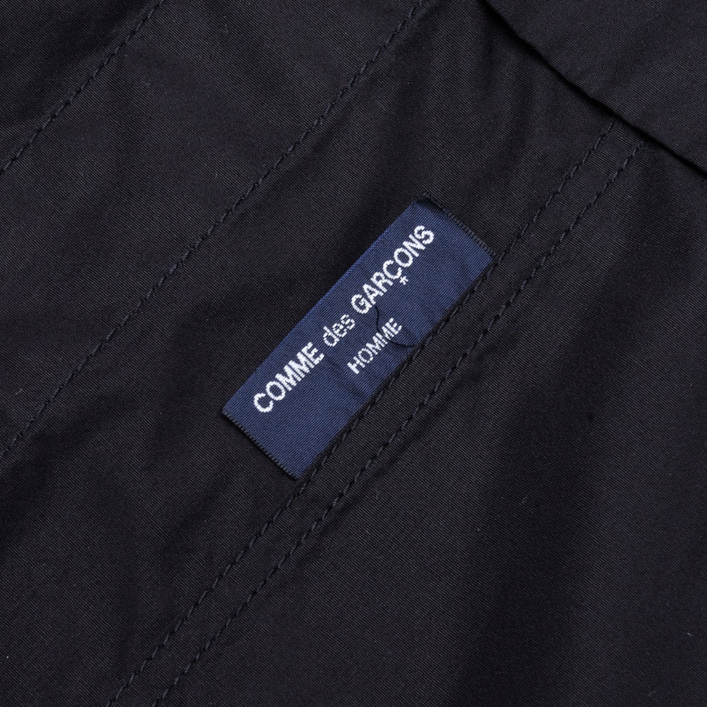 DRAWSTRING L/S SHIRT - BLACK - 4