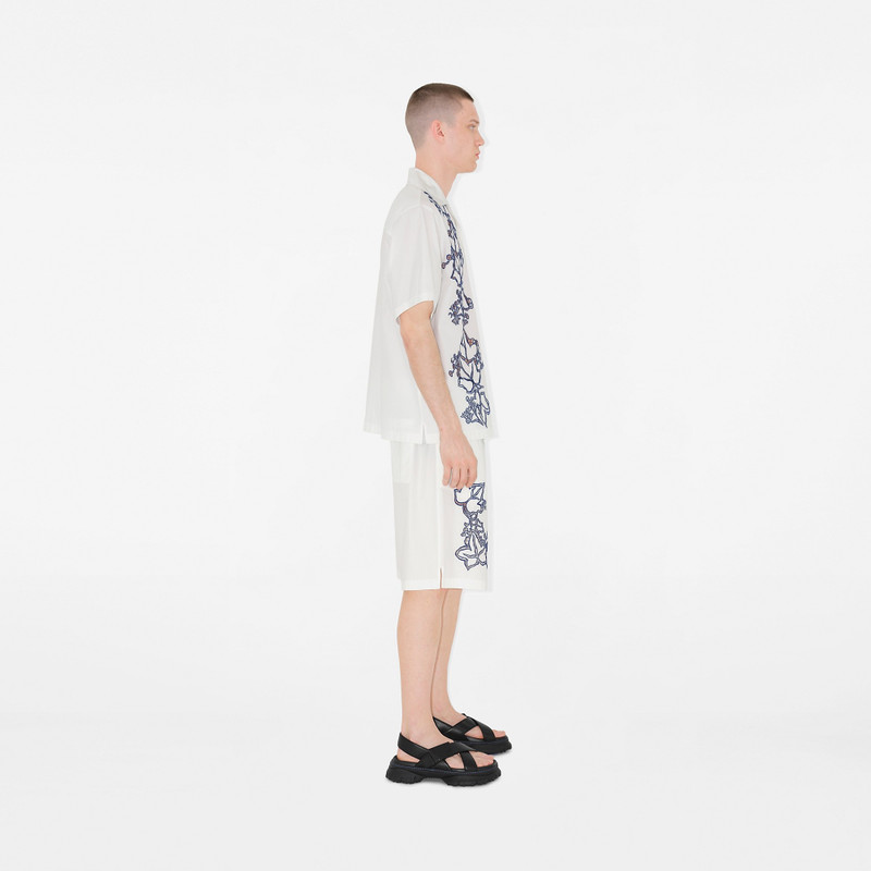 Ivy Cotton Blend Shorts 3