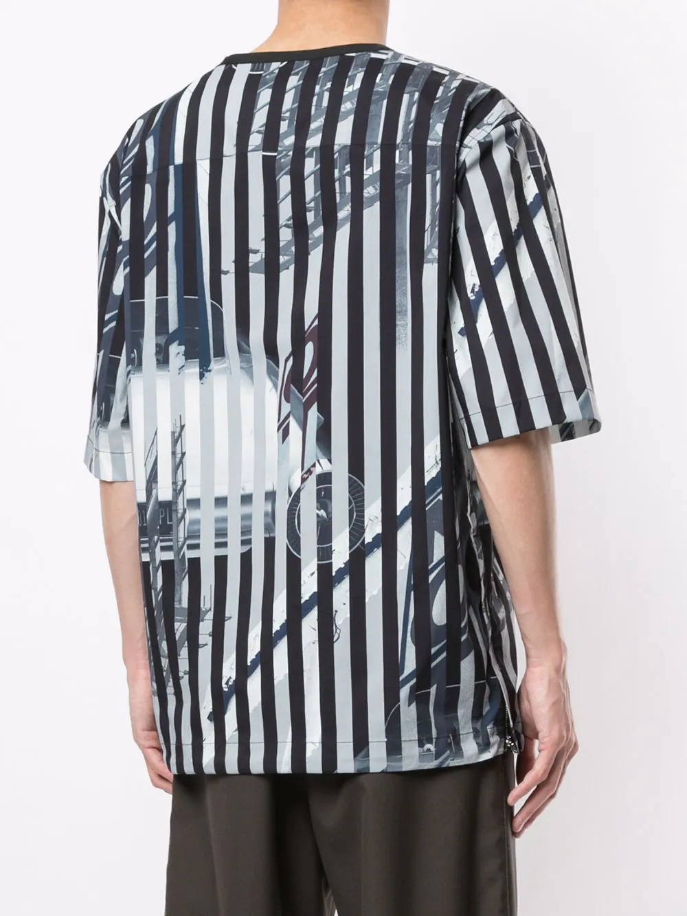 Roadster print boxy T-shirt - 4