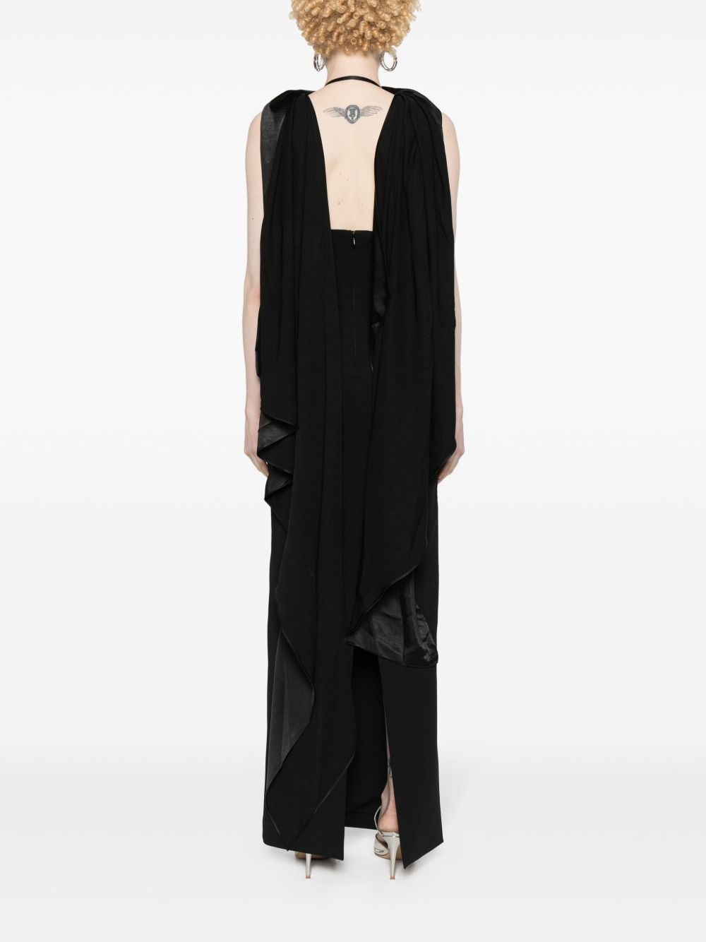 Dahlia sash-detail maxi dress - 4