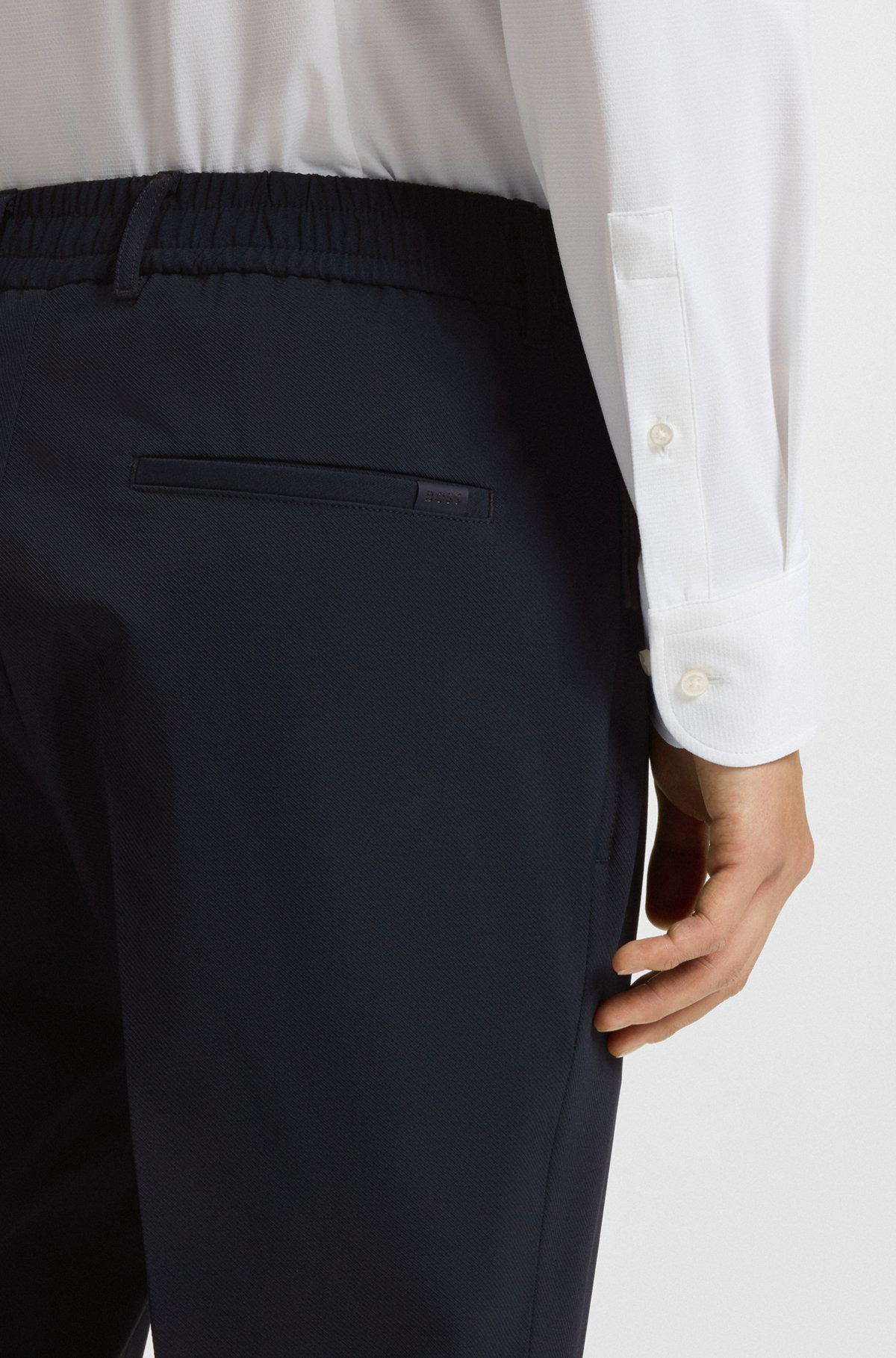 PACKABLE SLIM-FIT TROUSERS IN PERFORMANCE-STRETCH FABRIC - 5