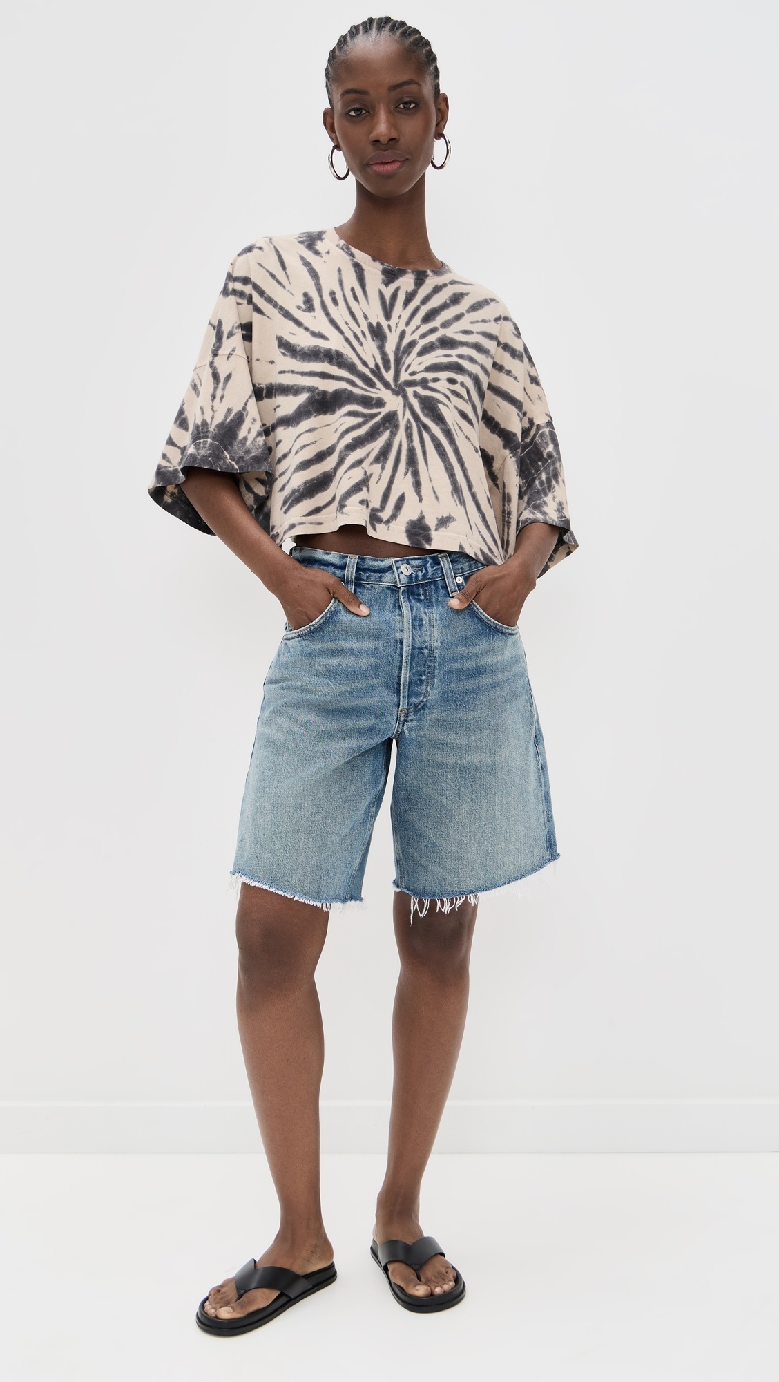 Crop Cape Tee - 4