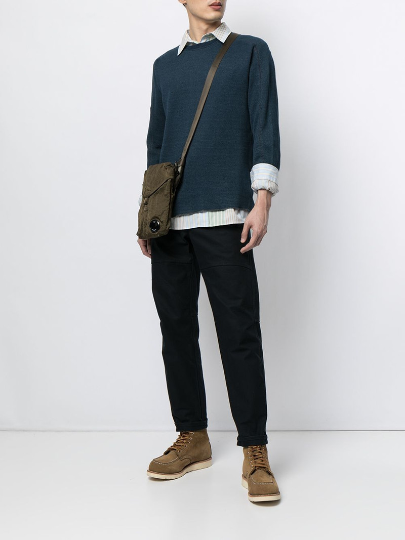 RRL by Ralph Lauren CTN IND YD JACQUARD-CREWNECK-LONG SLEEVE-KNIT outlook
