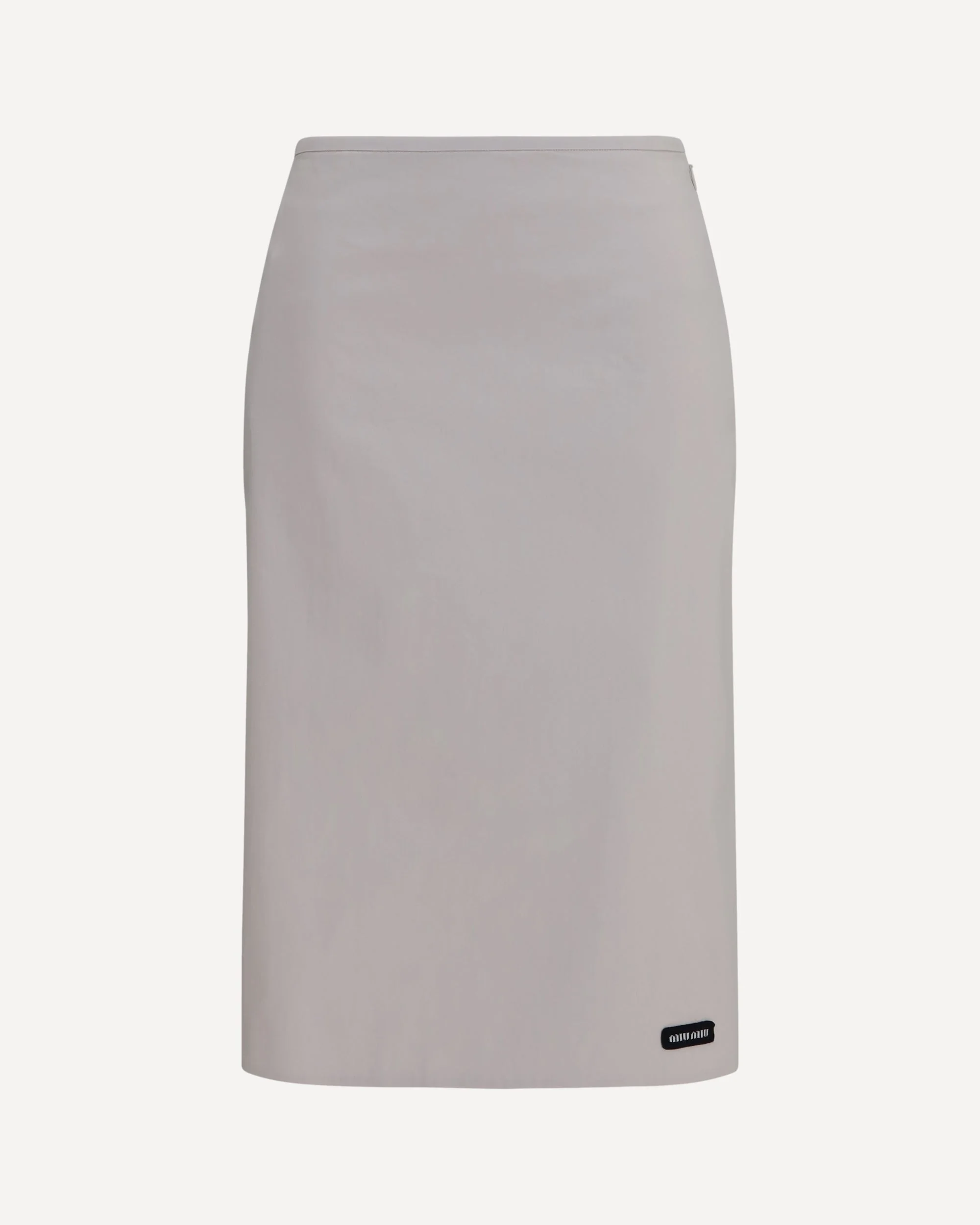 Stretch cotton-blend midi Skirt - 1