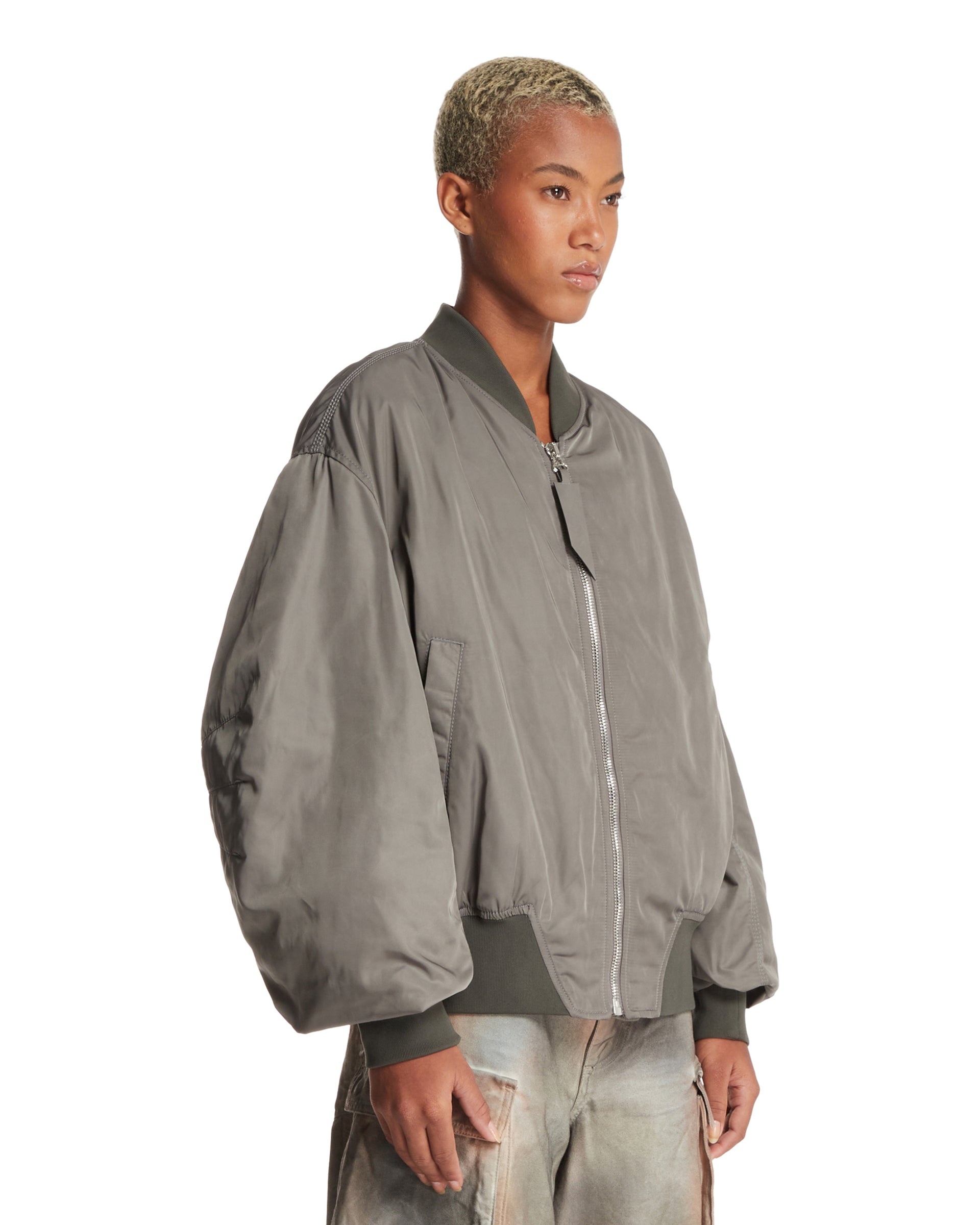 Gray Anja Bomber Jacket - 4