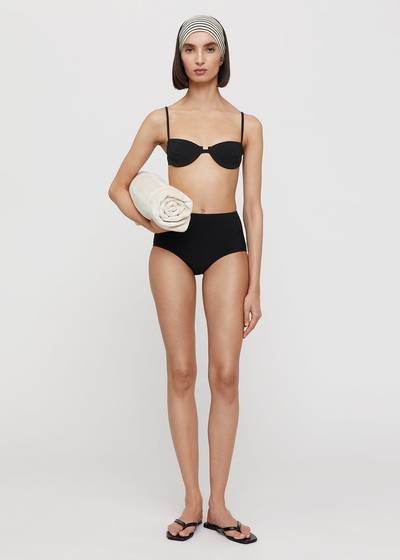 Totême Bra bikini top black outlook