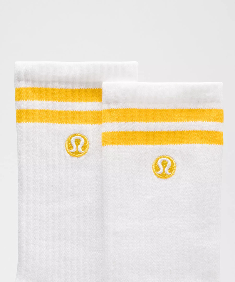 lululemon Unisex Daily Essential Crew Socks *Stripe outlook